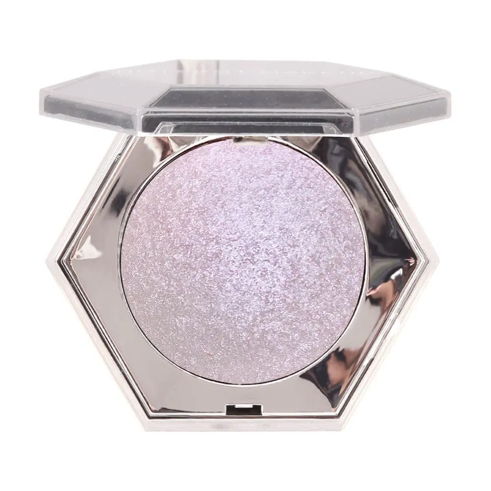 Pearl White Shimmer Glitter Highlighter Highlight Makeup Contour Powder,Silver Face Highlighter, Highlighter Makeup iluminadores Illuminator Make Up PINK