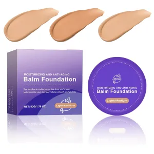 Peptide Bounce Foundation | Age-Defying Hydrating Cushion Foundation for Mature Skin, Medium Buildable Coverage & Satin Glow Finish Makeup, Blurs Fine Lines, Smooths Texture (light/medium)