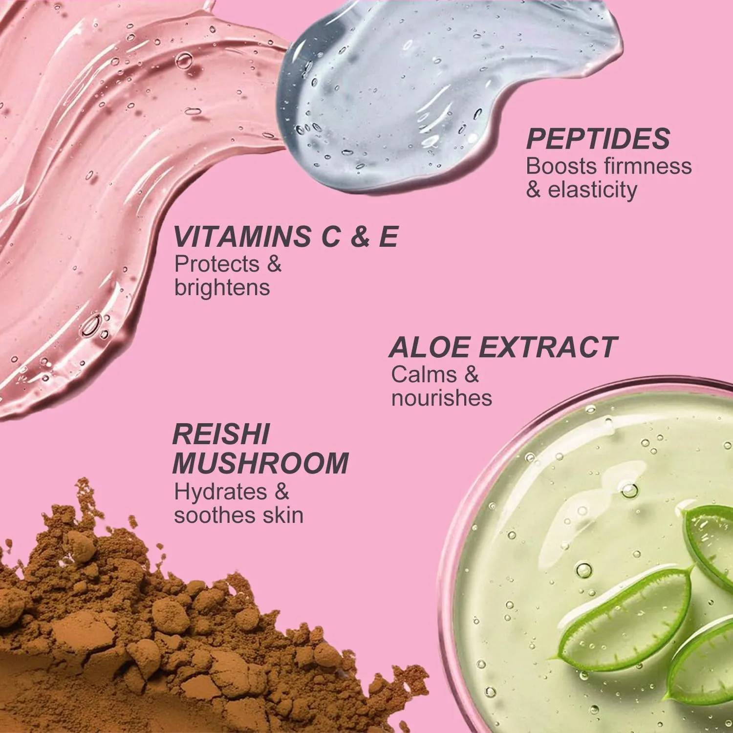 Peptide Bounce Foundation for Mature Skin: Hydrating Age-Defying Balm Foundation with Natural Satin Finish Buildable Coverage Lightweight & Vegan Makeup for All Skin Types (natural, 20g)