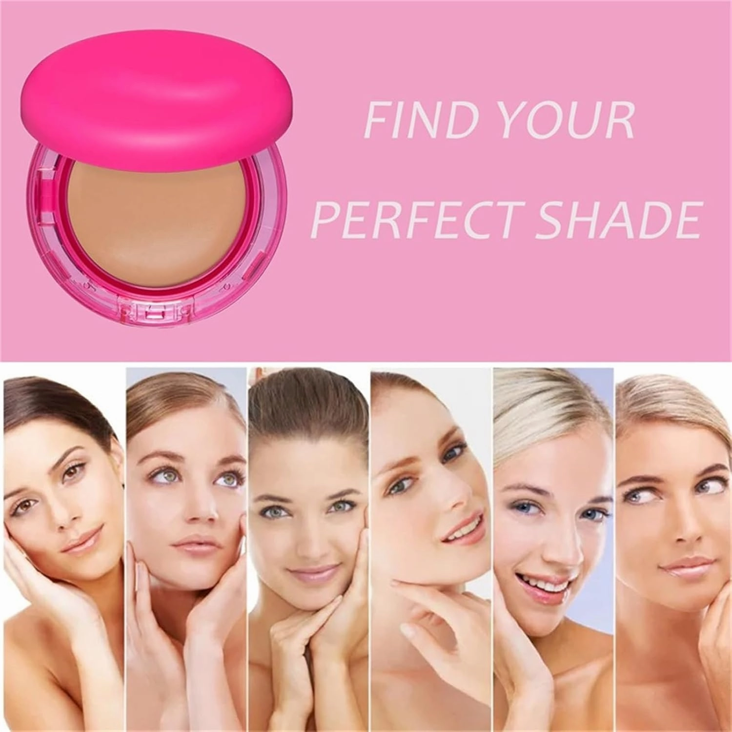 Peptide Bounce Balm Foundation, doll 10 peptide bounce balm Hydrating, Medium Buildable Coverage, Smooths Texture (01#)