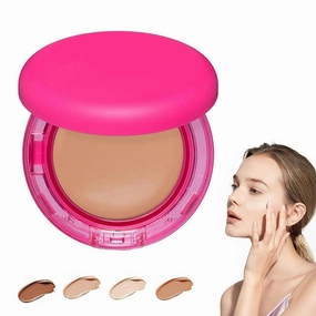 Peptide Bounce Foundation Hydrating,Foundation for Mature Skin, Vegan, Clean, Natural, Medium Buildable Coverage, Satin Finish (Light/Medium)