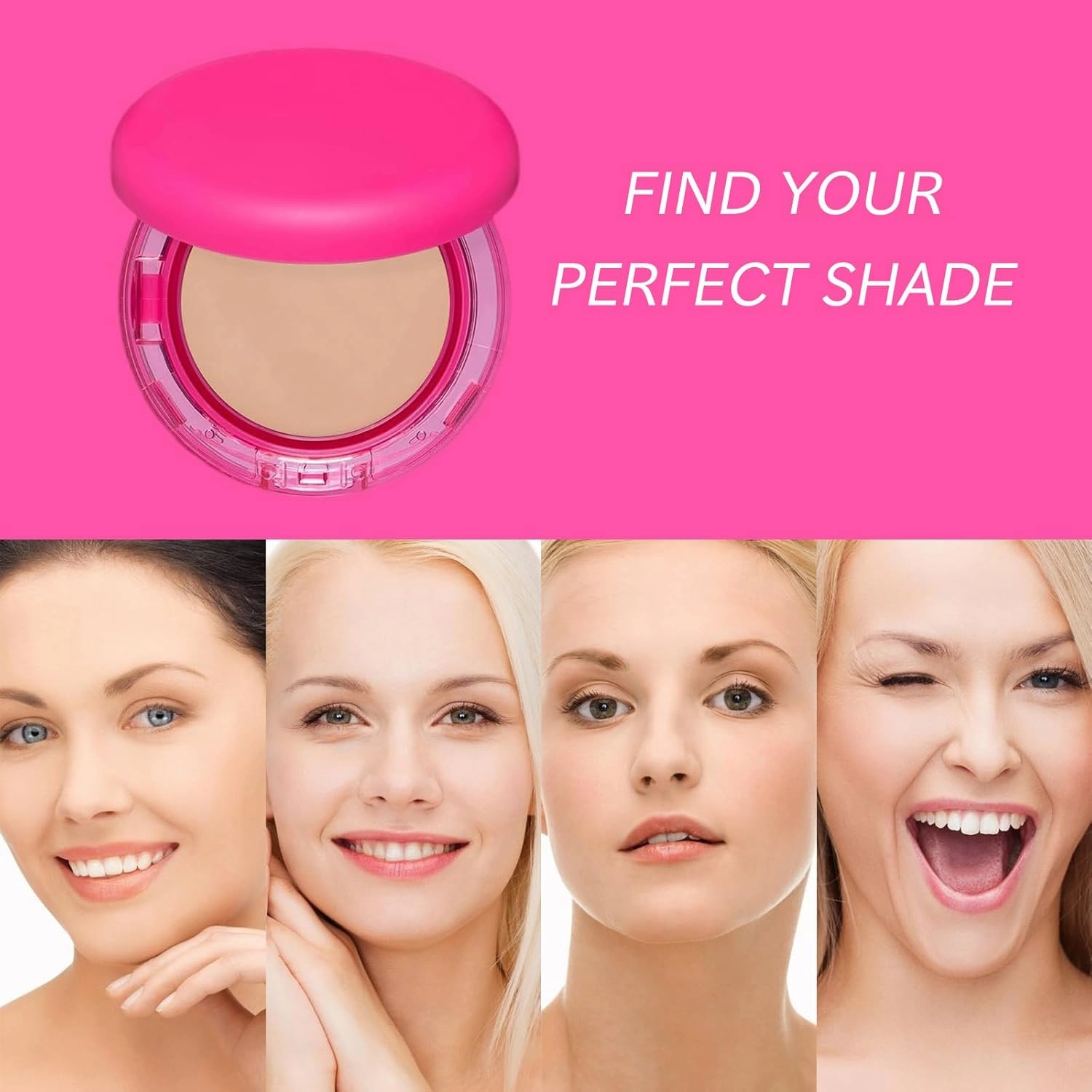 Peptide Bouncees Foundation for Mature Skin, Balm Foundation,Hydrating Age-Defying Makeup, All Skin Types (Natural, #)