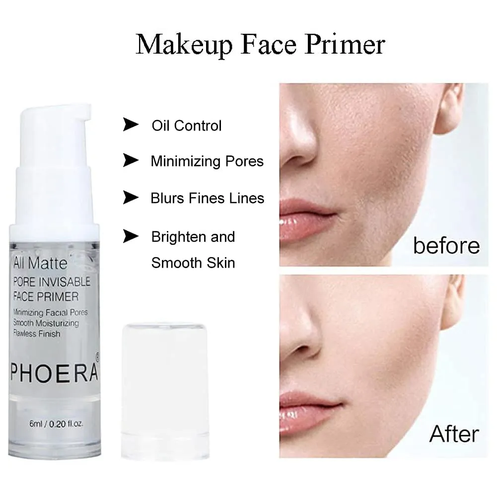 PHOERA Foundation,Mushroom Head Air Cushion CC Cream Natural Foundation,PHOERA Makeup Foundation Full Coverage,Phoera Face Primer, Foundation Brush (105 Sand   05 Sand CC)