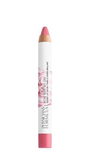 Physicians Formula Rosé Kiss All Day Glossy Lipstick Lip Color Makeup, Pink Blind Date, Dermatologist Approved (Pack of 2)