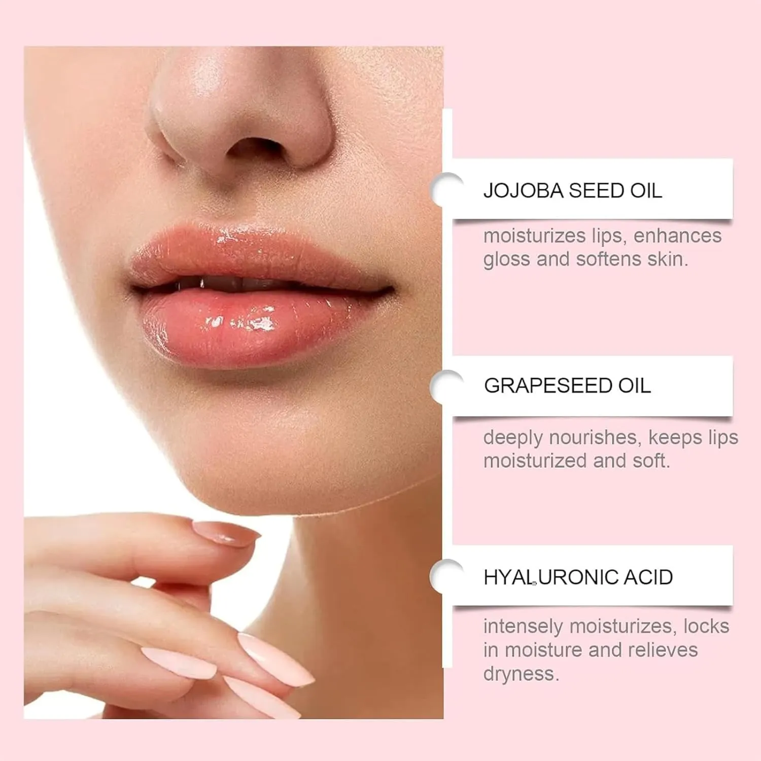 Plumpify Plumping Serum Oil, Plumpify Lip Boosting Serum, Plumpifys Lip Plumping Serums, Hydrating Moisturizing Lips Oil, Reduce Fine Moisturizing Non-Sticky (3 pcs)