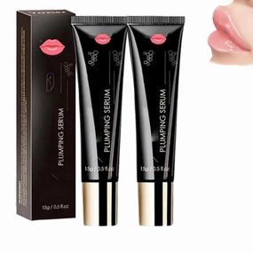 Plumping Serum Oil, Lip Boosting Serum,Hydrating Moisturizing Lip Oil Set for Dry Lips,Reduce Fine Moisturizing Non-Sticky (2pcs)