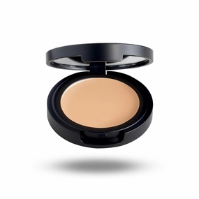POISE Makeup HD Crème Foundation High-Definition Makeup | Medium to Full-Coverage Lightweight Hydrating Botanicals and Mineral-based Cruelty-free Foundation 3g, NATURAL EURO