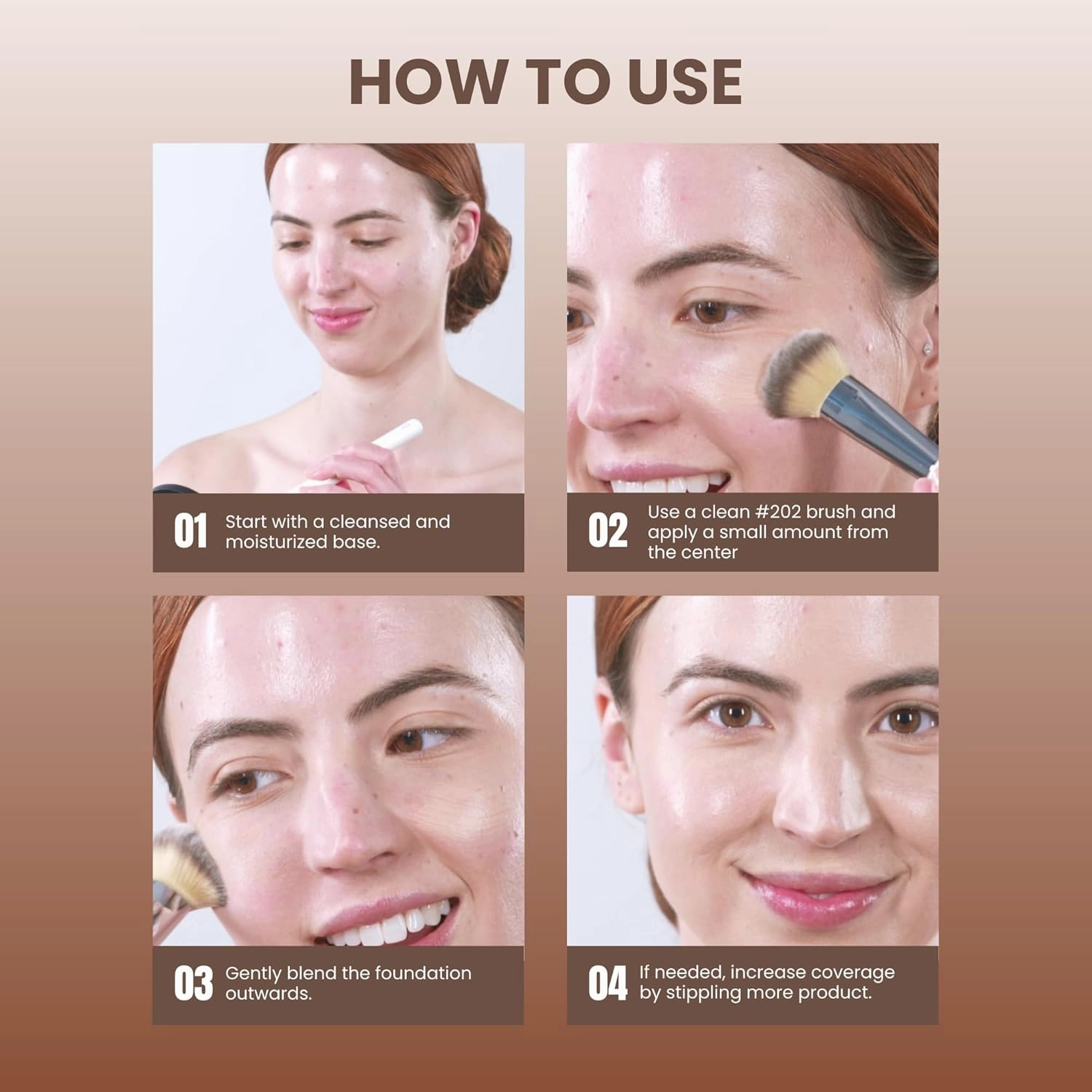 POISE Makeup HD Crème Foundation High-Definition Makeup | Medium to Full-Coverage Lightweight Hydrating Botanicals and Mineral-based Cruelty-free Foundation 3g, NATURAL EURO