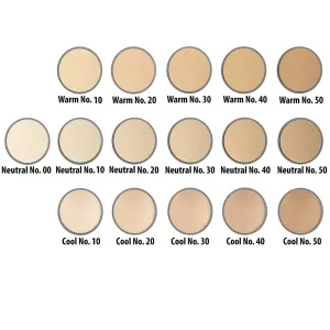 Pressed Foundation, Natural and Organic Makeup (Cool No. 10) …