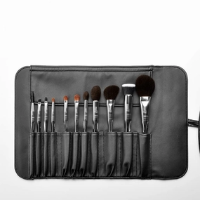 Professional 11pcs Powder Makeup Brushes Set Classic Eyeshadow Lip Foundation Make Up Brush PVC Handle