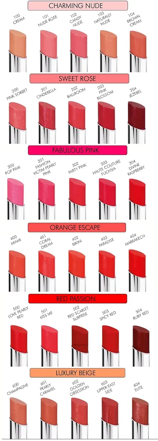 Pupa Milano Miss Milano Lipstick - Creamy, Ultra Pigmented Color For Lips - Nourishing Formula - Crystal-Effect Lipstick - Ultimate Boost Of Volume And Hydration - 100 Cream - 0.071 OZ