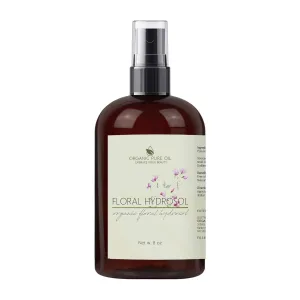 Pure Cucumber Hydrosol Mist Calming Spray, Toner, Aromatherapy, Body Mist, Set Makeup, Gentle - Hydrosol Water 8 oz by Organic Pure Oil