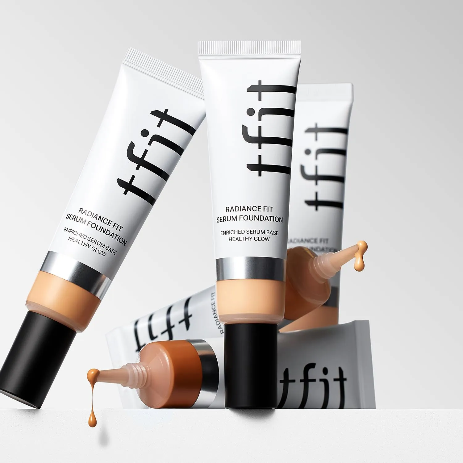 Radiance Fit Serum Foundation - Flawless Coverage, Dewy finish, Long-lasting, Lightweight, Korean Makeup,1.05 Oz. (N00 Cream, 1.05 Oz.)