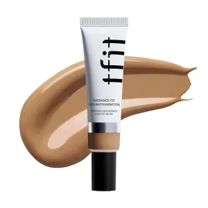Radiance Fit Serum Foundation - Flawless Coverage, Dewy finish, Long-lasting, Lightweight, Korean Makeup,1.05 Oz. (N05 Toffee, 1.05 Oz.)