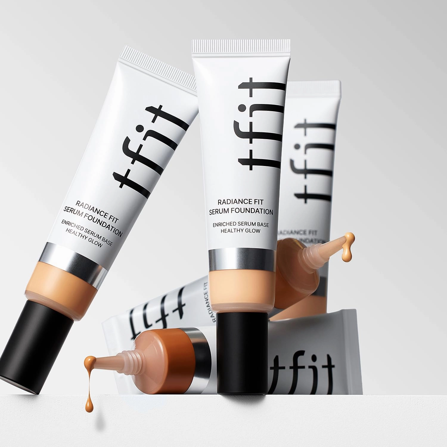 Radiance Fit Serum Foundation - Flawless Coverage, Dewy finish, Long-lasting Waterproof and sweatproof,Lightweight,Creamy Natural,1.05 Oz. (N09 Chestnut, 1.05 Oz.)