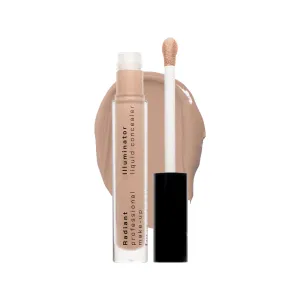 Radiant Professional Illuminator Concealer Color Corrector & Dark Spot Remover - Works with Natural Liquid Makeup Foundation & Bronzer Powder - Concealer Stick & Eye Primer - (09) Dark Beige