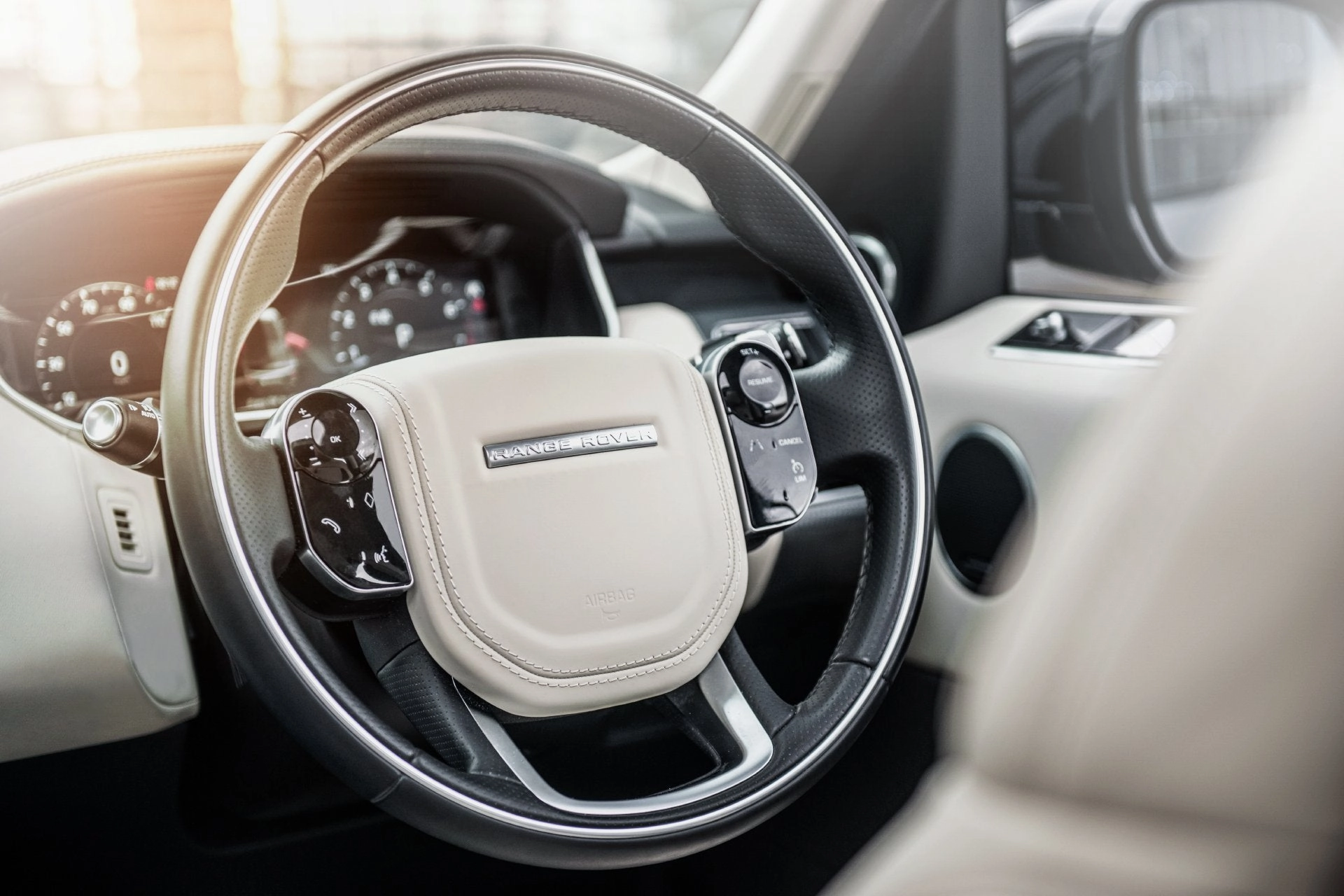 Range Rover Sport SVR Leather Interior - Cream