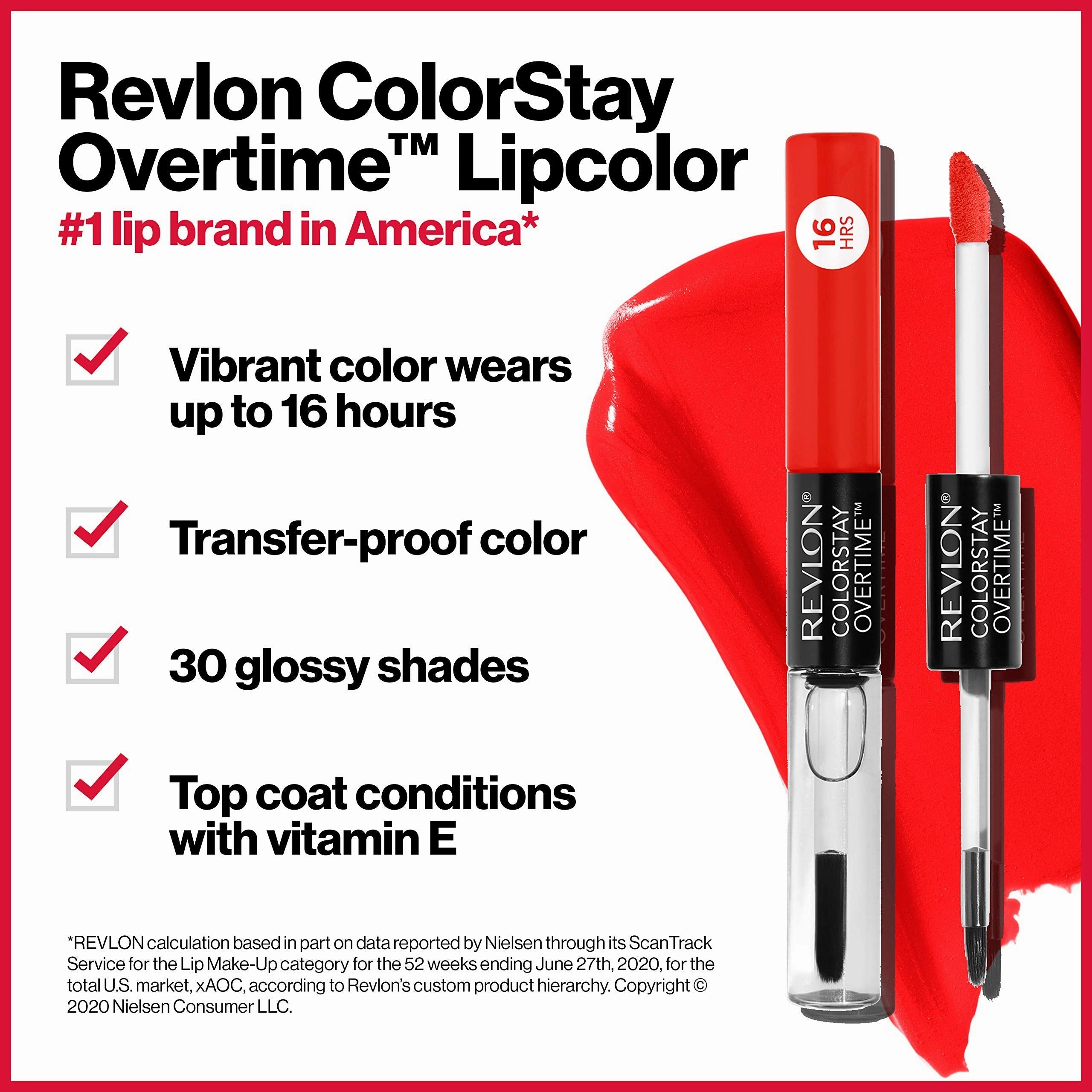 REVLON ColorStay 16Hrs Overtime Lip Color   TopCoat