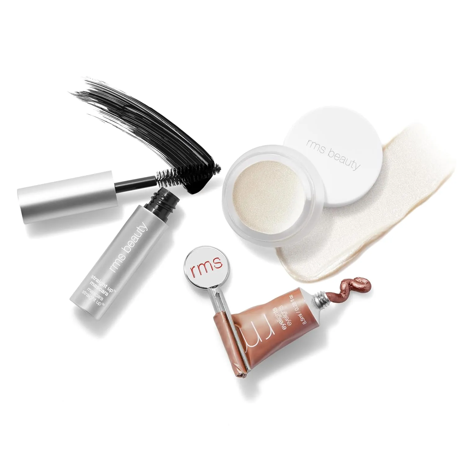 RMS Beauty Luminizer - Cream Highlighter Makeup, Face Highlighter & Inner Corner Eye Highlighter, Glow Balm Dewy Makeup Face Highlighters & Luminizers