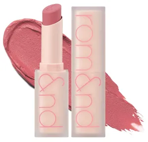 rom&nd Zero Matte Lipstick 3g, 10 PINK SAND, Intense Color, Highly Pigmented, Last All Day, Weightless, Smooth Velvet Texture, Matte Finish, Without Drying or Flaking, Ultra-Adhesive Formula