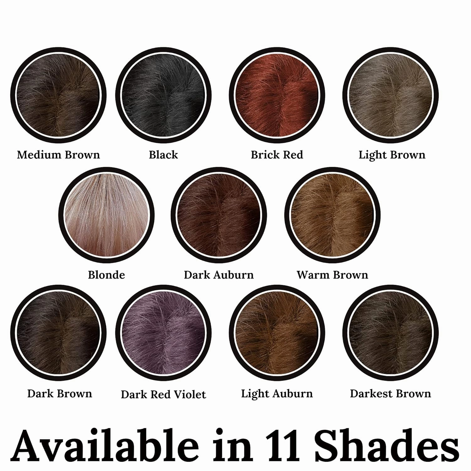 Root Touch Up Powder - True-to-Nature Hairline Concealer for Zero Fragrance, Talc-Free Coverage (Without Brush, Light Brown)