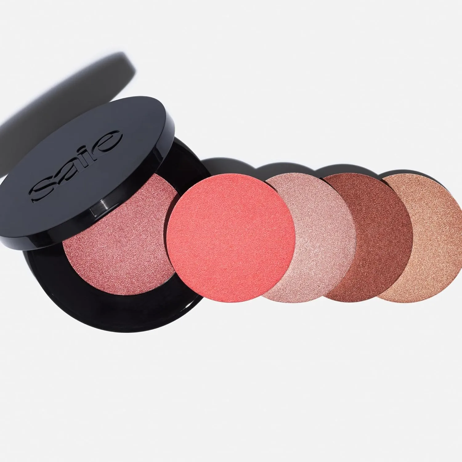Saie Glow Sculpt Multi-Use Highlighter   Cream Blush Refill - Lightweight with Hyaluronic Acid   Micropearl for Radiant, Glowing Skin - Bronzeglow (.02 oz)