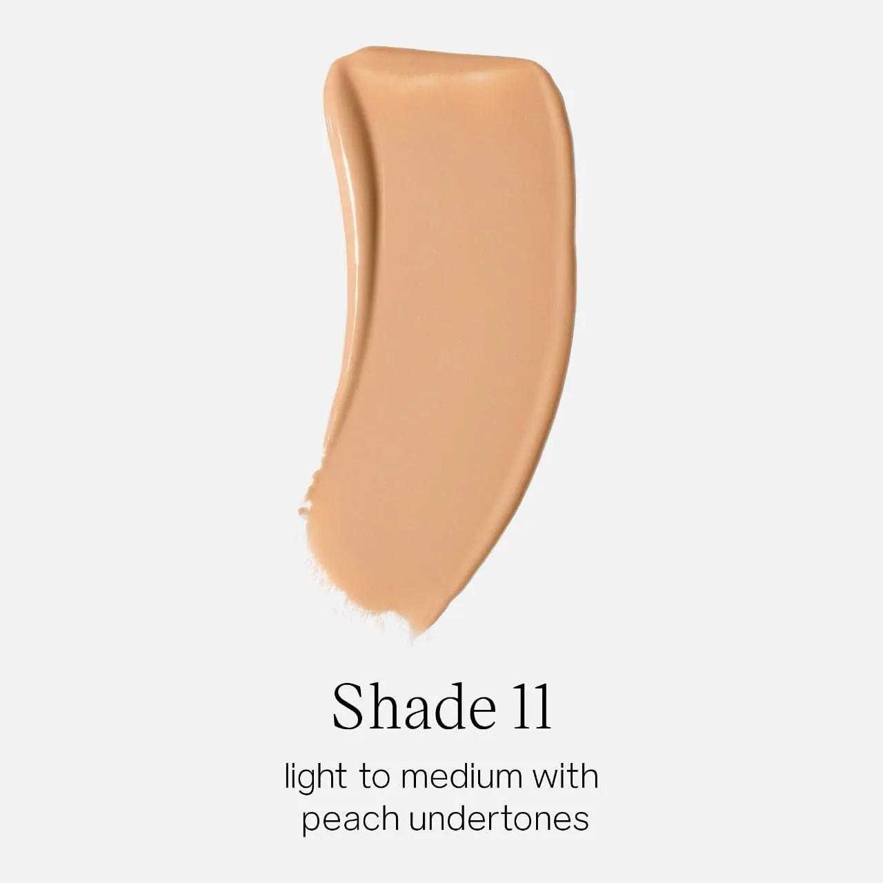 Saie Glowy Super Skin Tint Liquid Foundation - Hydrating Serum Foundation with Lightweight, Medium Coverage - Formulated with Hyaluronic Acid to Hydrate, Brighten and Plump - Shade 11 (1.01 oz)