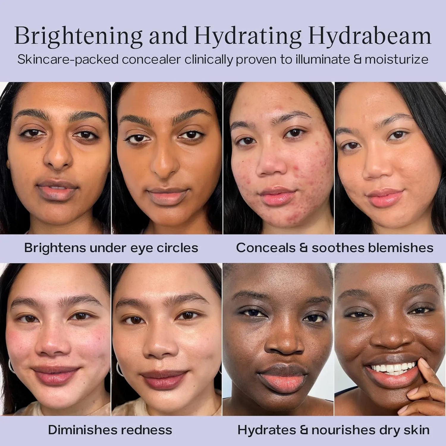 Saie Hydrabeam Under Eye Brightener - Sheer   Hydrating Eye Brightener with Cucumber Extract - Instantly Illuminates Skin for a Radiant Finish - Shade 0.5 (0.2 oz)