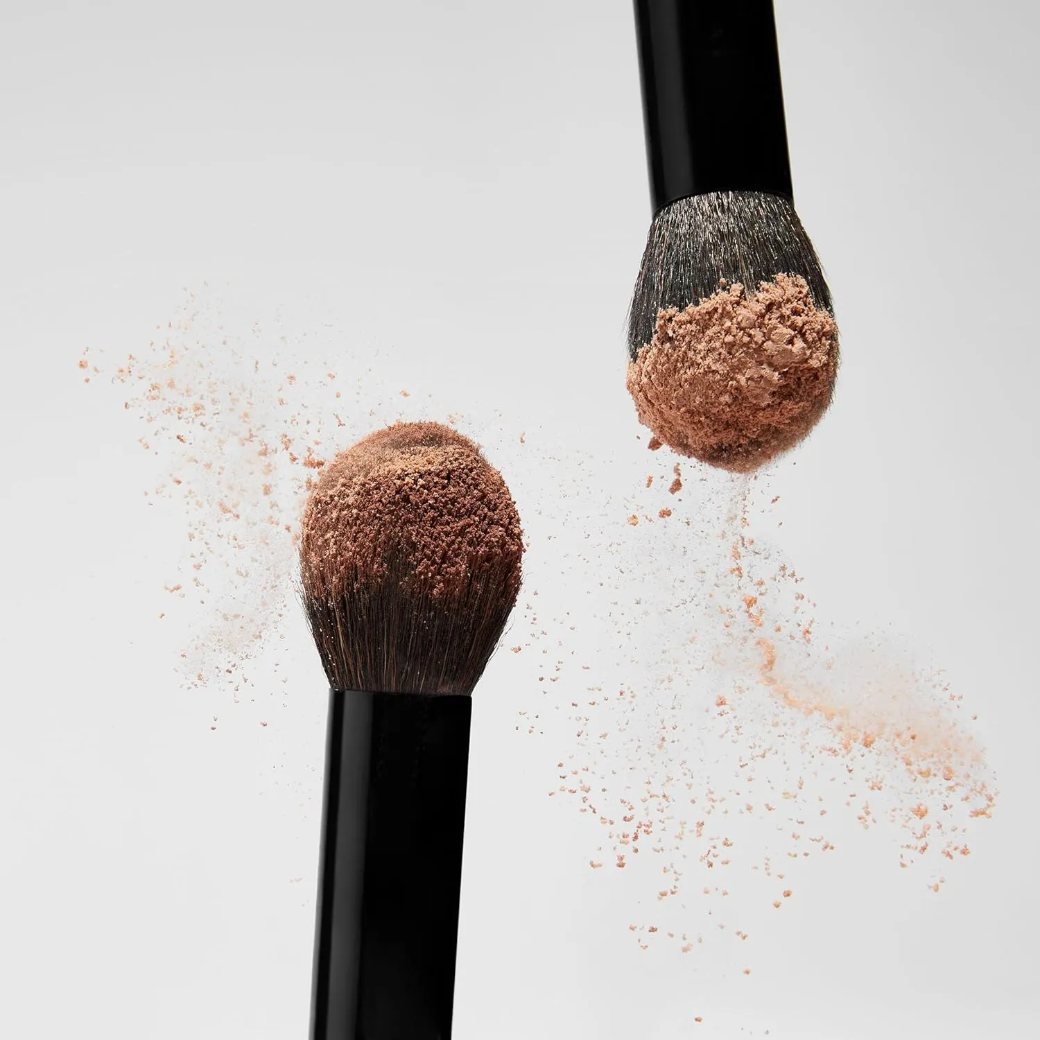 Saie The Fluffy Brush - Soft, Multi-Use Pressed   Loose Powder Brush - Fluffy Makeup Brush with Tapered Tip for Precise Application - Vegan, Cruelty-Free (1 Count)