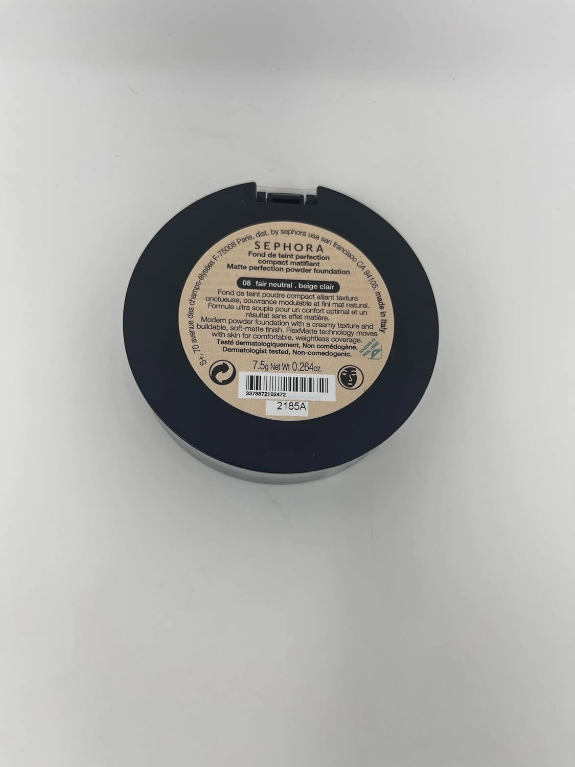 SEPHORA COLLECTION Matte Perfection Powder Foundation 08 Fair Neutral