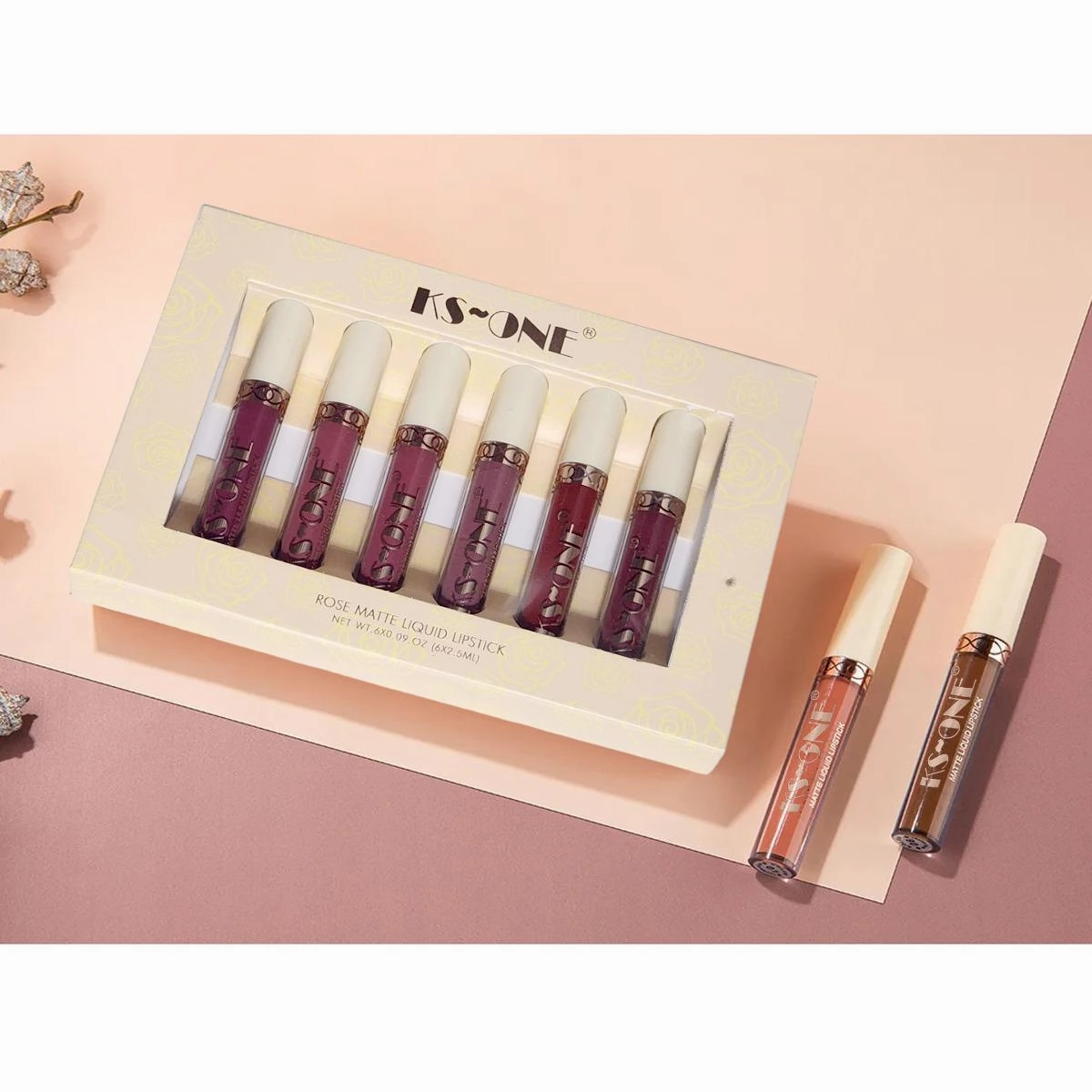 Set Of 6 Matte Liquid Lipstick