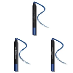 SHANY Chunky Eyeshadow Eye Pencil With Vitamin E & Aloe Vera - SAPPHIRE (Pack of 3)