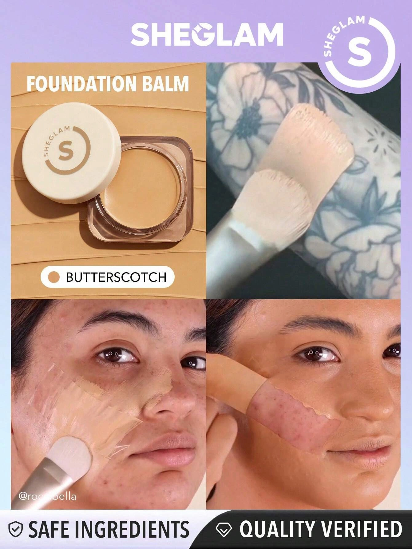SHEGLAM Skinfluencer Full Coverage Foundation Balm Full size