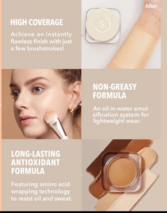 SHEGLAM Skinfluencer Full Coverage Foundation Balm Full size