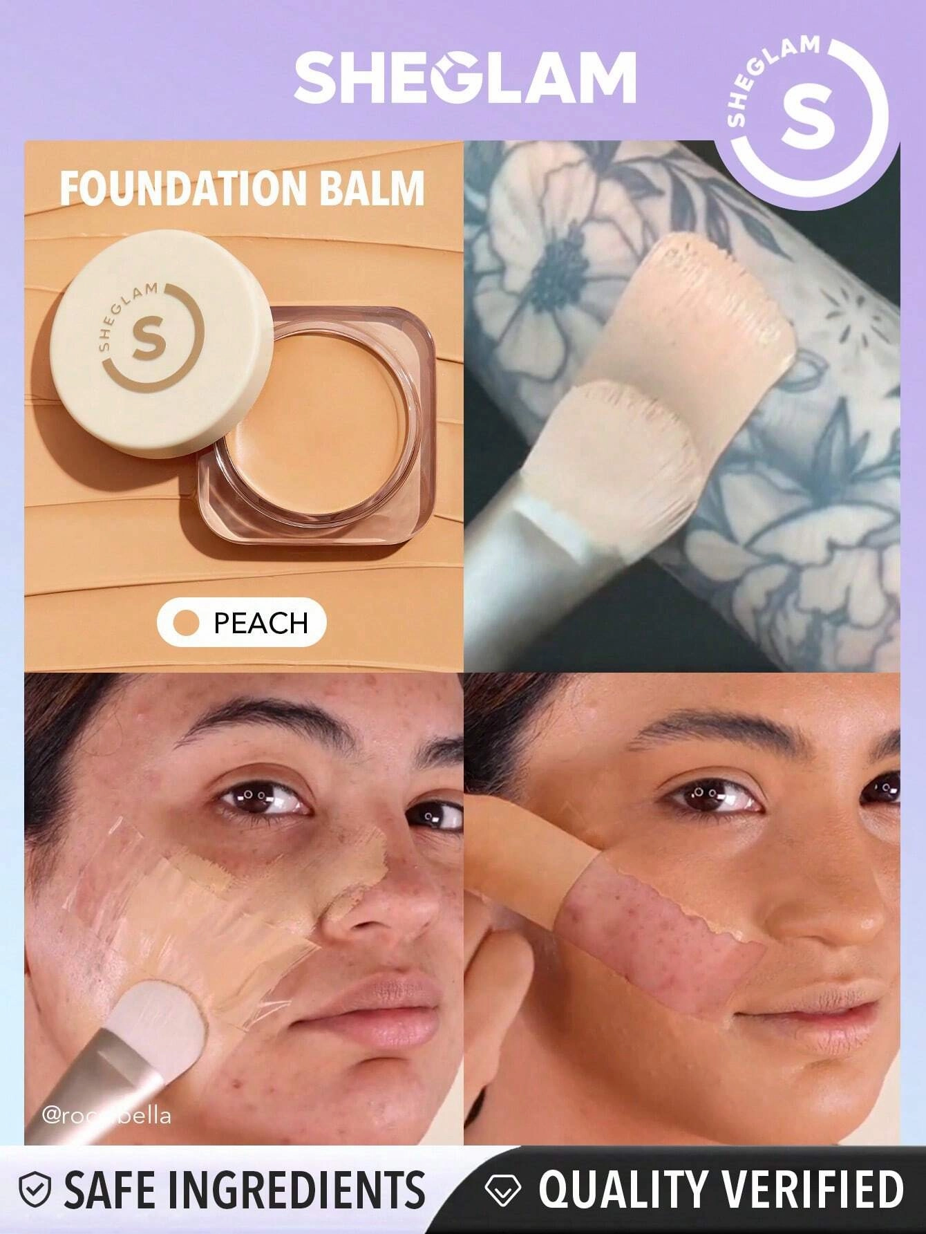 SHEGLAM Skinfluencer Full Coverage Foundation Balm Full size