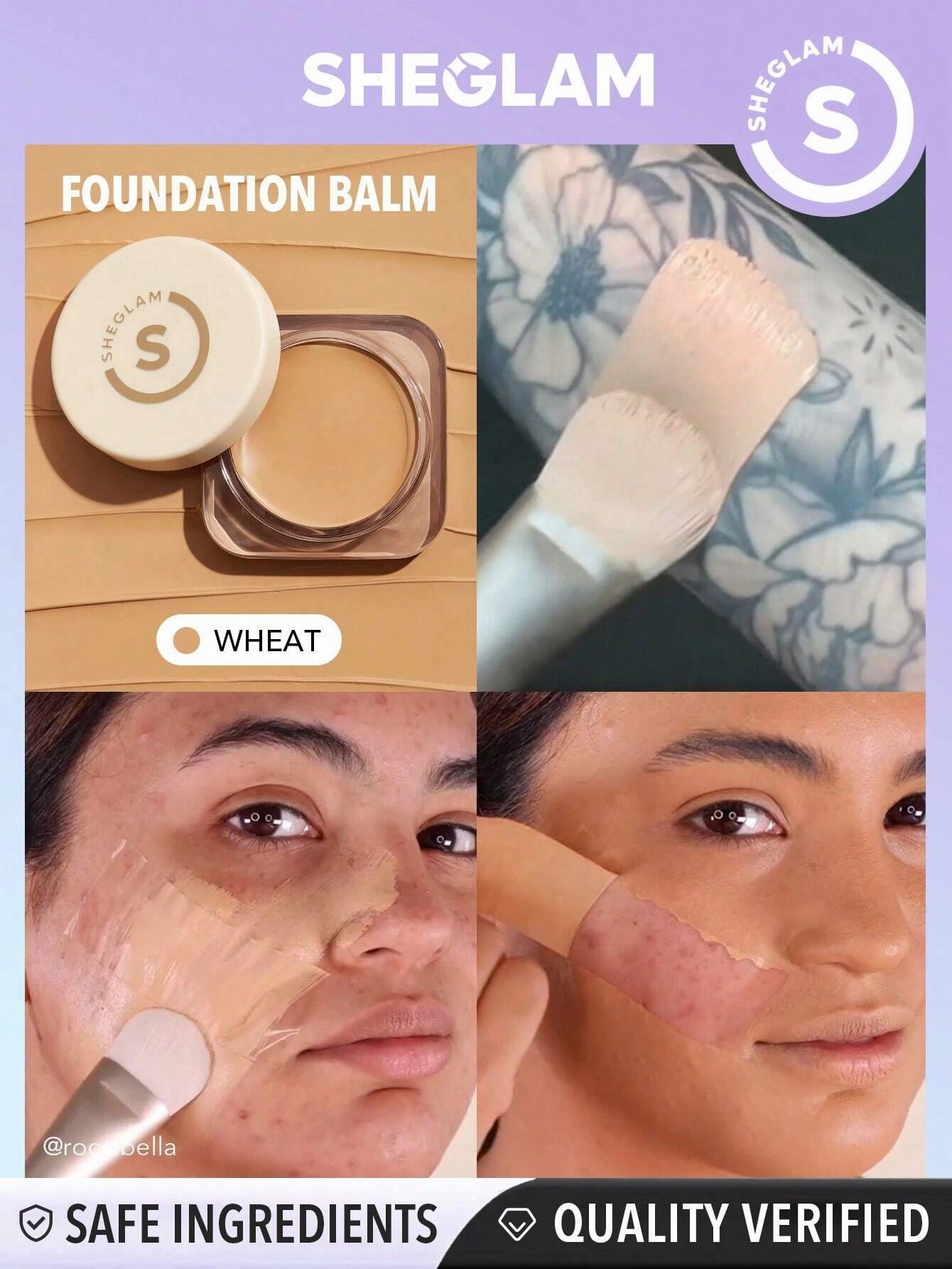 SHEGLAM Skinfluencer Full Coverage Foundation Balm Full size