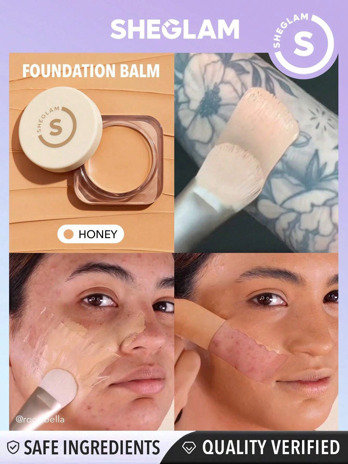 SHEGLAM Skinfluencer Full Coverage Foundation Balm Full size