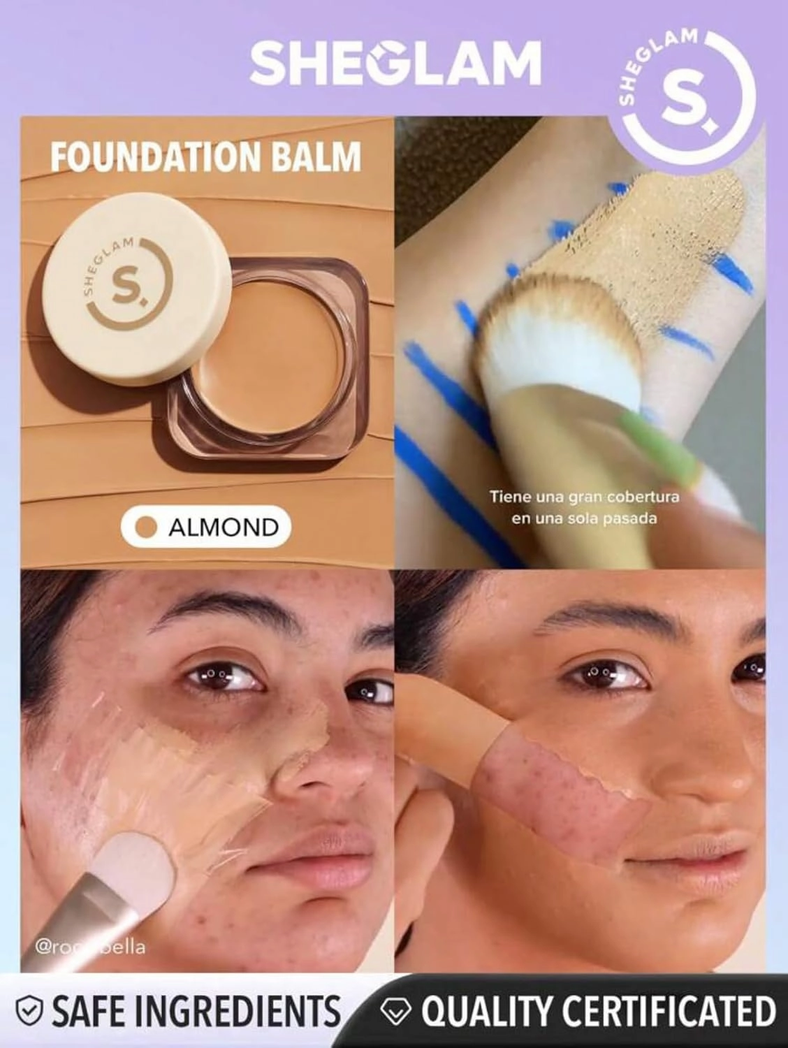 SHEGLAM Skinfluencer Full Coverage Foundation Balm Full size