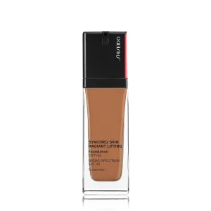 Shiseido Synchro Skin Radiant Lifting Foundation SPF 30 - Medium-to-Full, Buildable Coverage - 24-HR Hydration - Transfer, Crease & Smudge Resistant - Non-Comedogenic