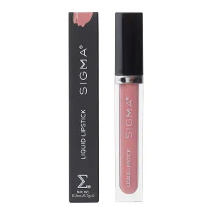 Sigma Beauty Liquid Lipstick – Bold and Luxurious Liquid Matte Lipstick with a Satin Finish - Clean, Vegan Cruelty Free Makeup (Behold)