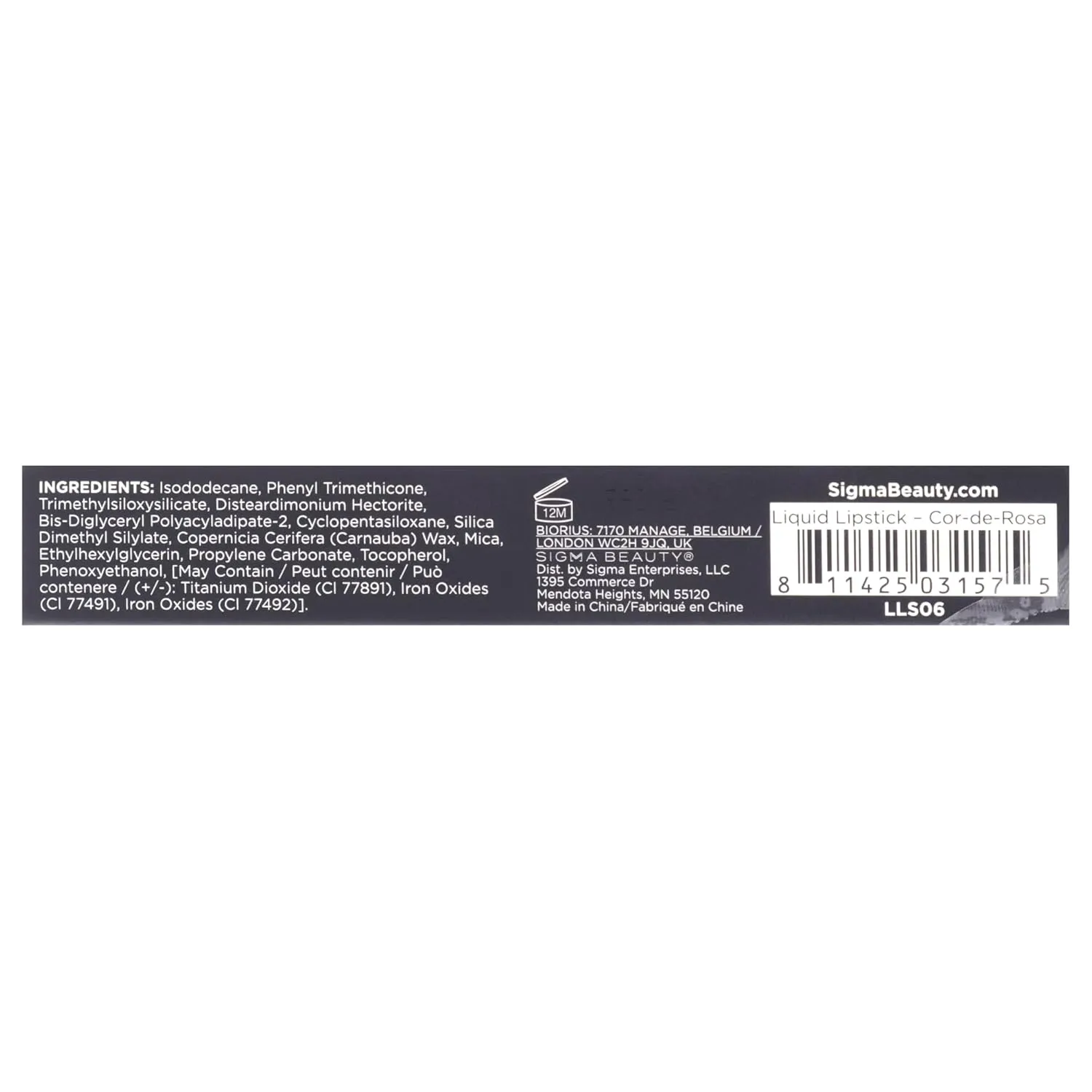 Sigma Beauty Liquid Lipstick – Bold and Luxurious Liquid Matte Lipstick with a Satin Finish - Clean, Vegan Cruelty Free Makeup (Cor-de-Rosa)