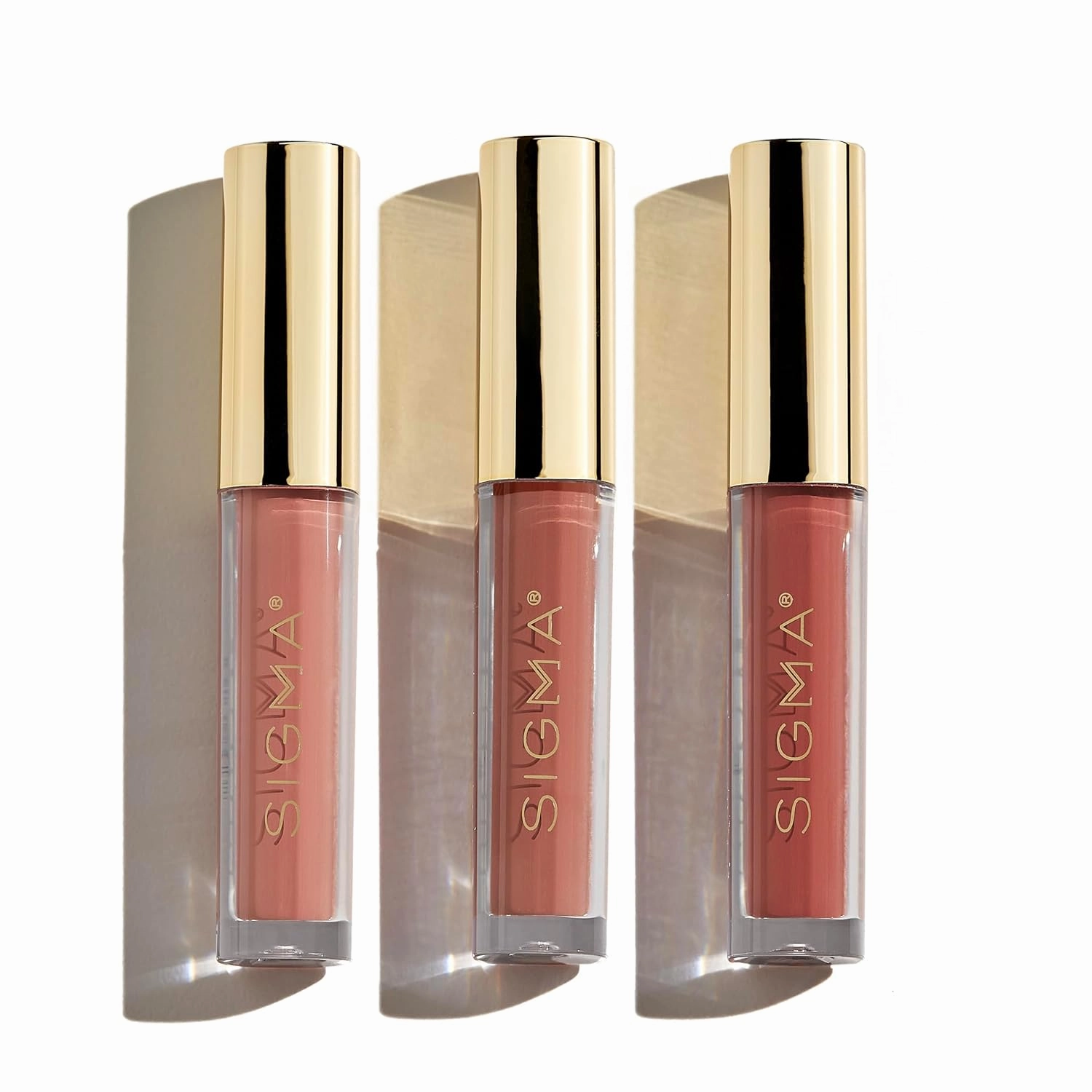 Sigma Beauty Liquid Lipstick Set – Limited-Edition Disney’s Beauty and the Beast Mini Lipstick Set with Rich Pigmentation and NEW Hydrating Formula - Includes 3 Lipsticks in Neutral Shades