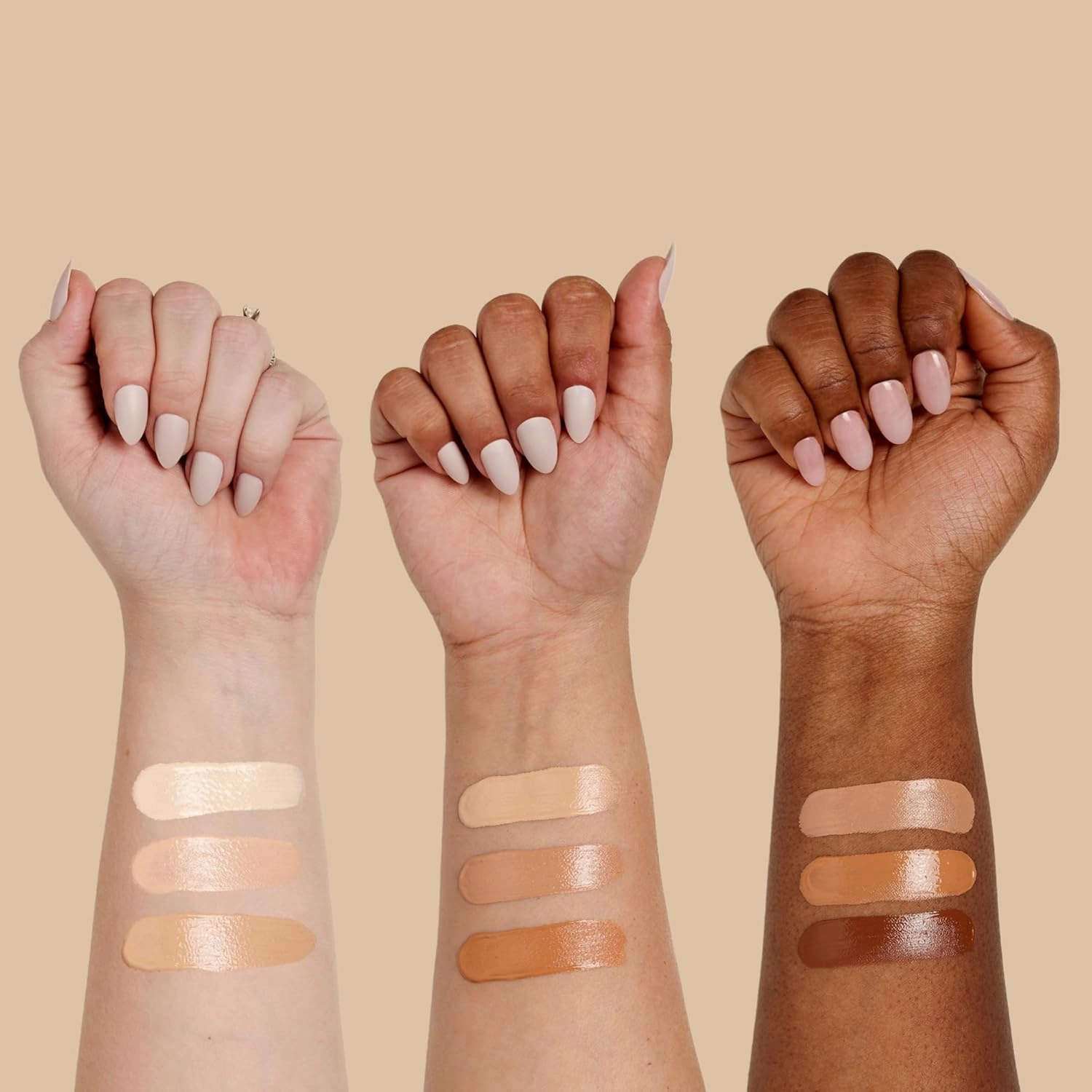 Sigma Beauty Skin Perfector – Hydrating Skin Tint Foundation for Lightweight, Buildable Coverage, With Hyaluronic Acid, Niacinamide Serum, and More (5 Dark Golden Tint, 1.12oz)