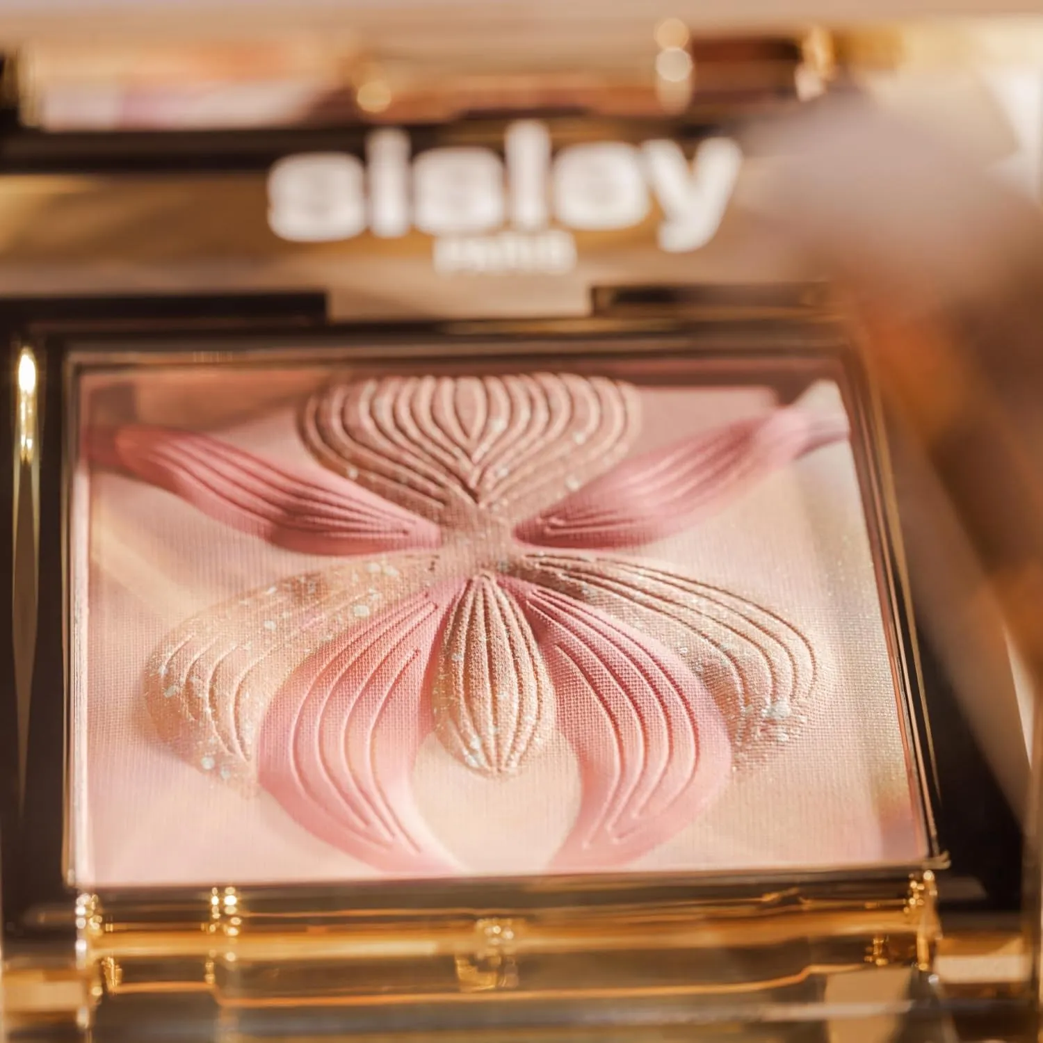 Sisley Paris L'Orchidee 2 Rose - Highlighter Blush with 3 Shades - Enhances Complexion & Contours the Face - Sheer, Luminous Finish