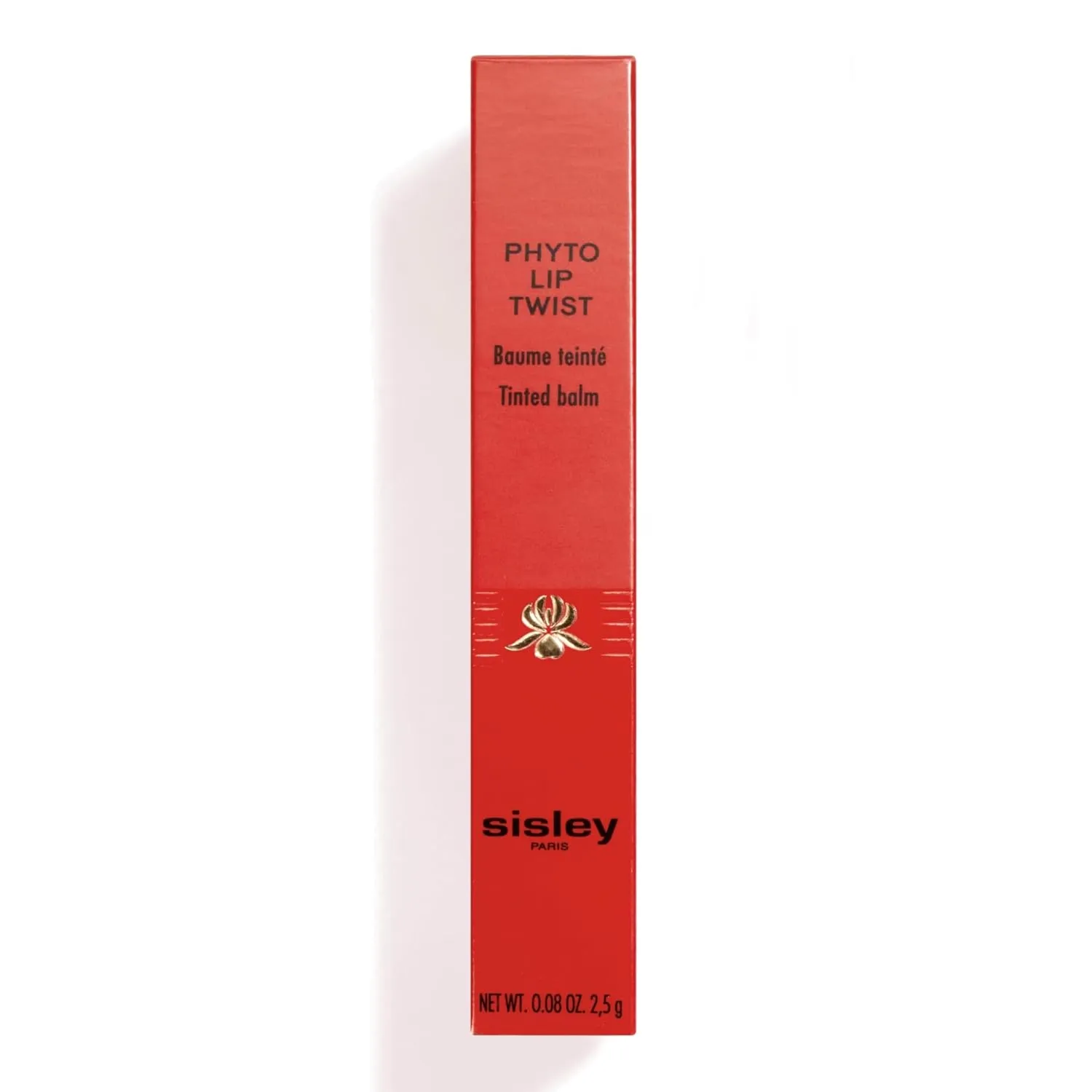 Sisley Paris Phyto-Lip Twist, 3 Peach - Tinted Lip Balm - Plumps & Smooths Lips - Smooth, Glide-On Texture - Shiny Finish