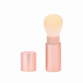 SIXPLUS Retractable Makeup Brush Kabuki Blush Rotary Powder Brush Magnetic And Portable Small Travel Make up Brushes With Cover