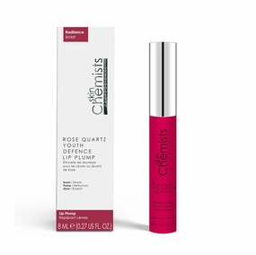 skinChemists Rose Quartz Lip Plump with Hyaluronic Acid & Retinol 8ml – Hydrating & Volumizing Lip Treatment for Fuller, Youthful Lips – Made in UK