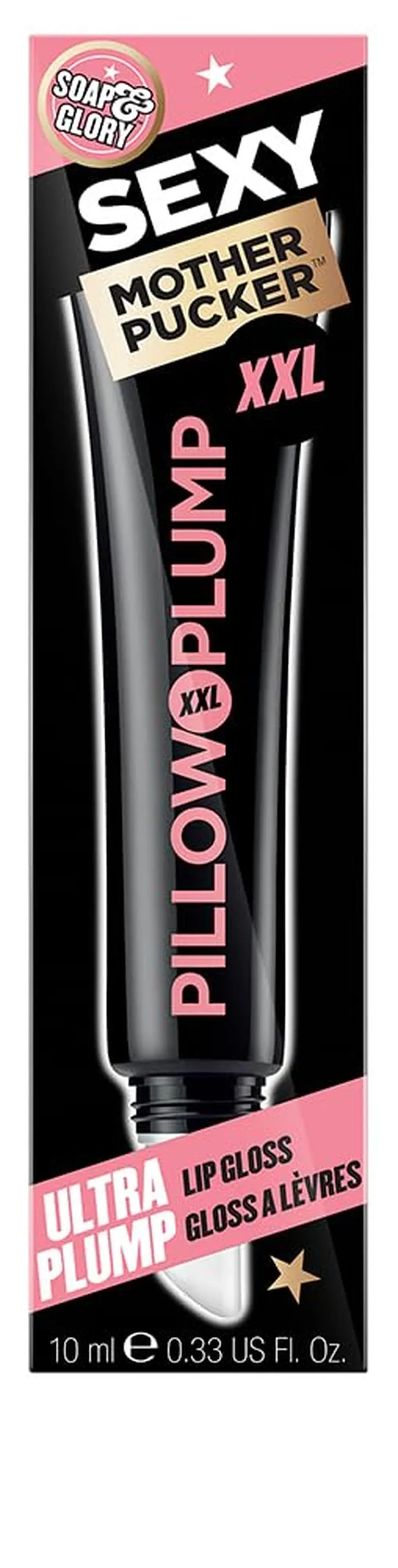 SMP XXL Lip Gloss - Hydrating, Plumping Lip Gloss for Full, Volumized Lips - Lip Plumper Gloss   Chocolate Orange Scent with Vegan Formula in Clearvoyant (10Ml)