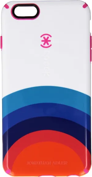 Speck Products CandyShell Inked Jonathan Adler Cell Phone Case for iPhone 6 Plus/6S Plus, Sunrise/Lipstick Glossy