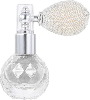 Spray Women Makeup Body Hair Highlighter Sprayer Shimmer Sparkle Powder Makeup Spray for Hair Face Body Nails Cosmetic Silver